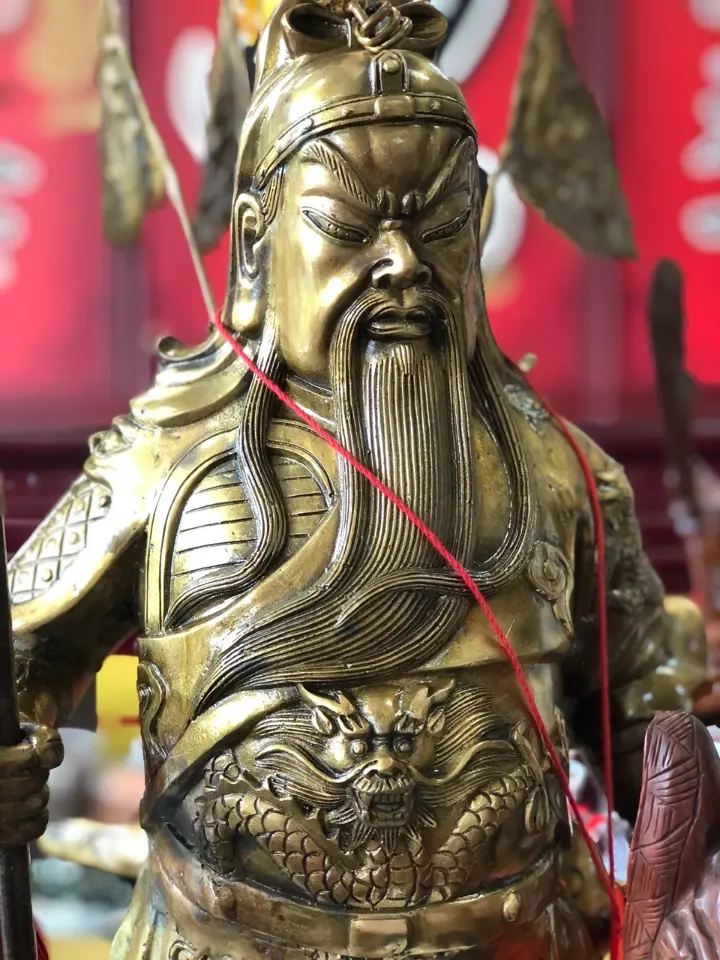 關聖帝君神像-歷代皇帝追封關羽